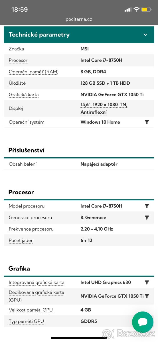 Herní notebook MSI GP63 Leopard 8RD-685CZ - 9