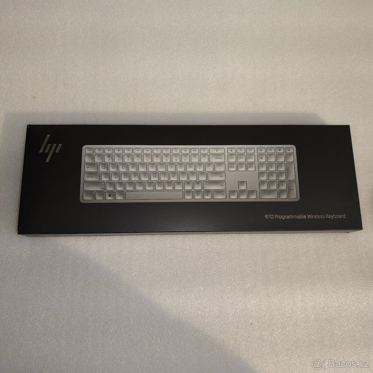 Bezdrátová klávesnice HP 970 programmable CZ podsvícená - 9
