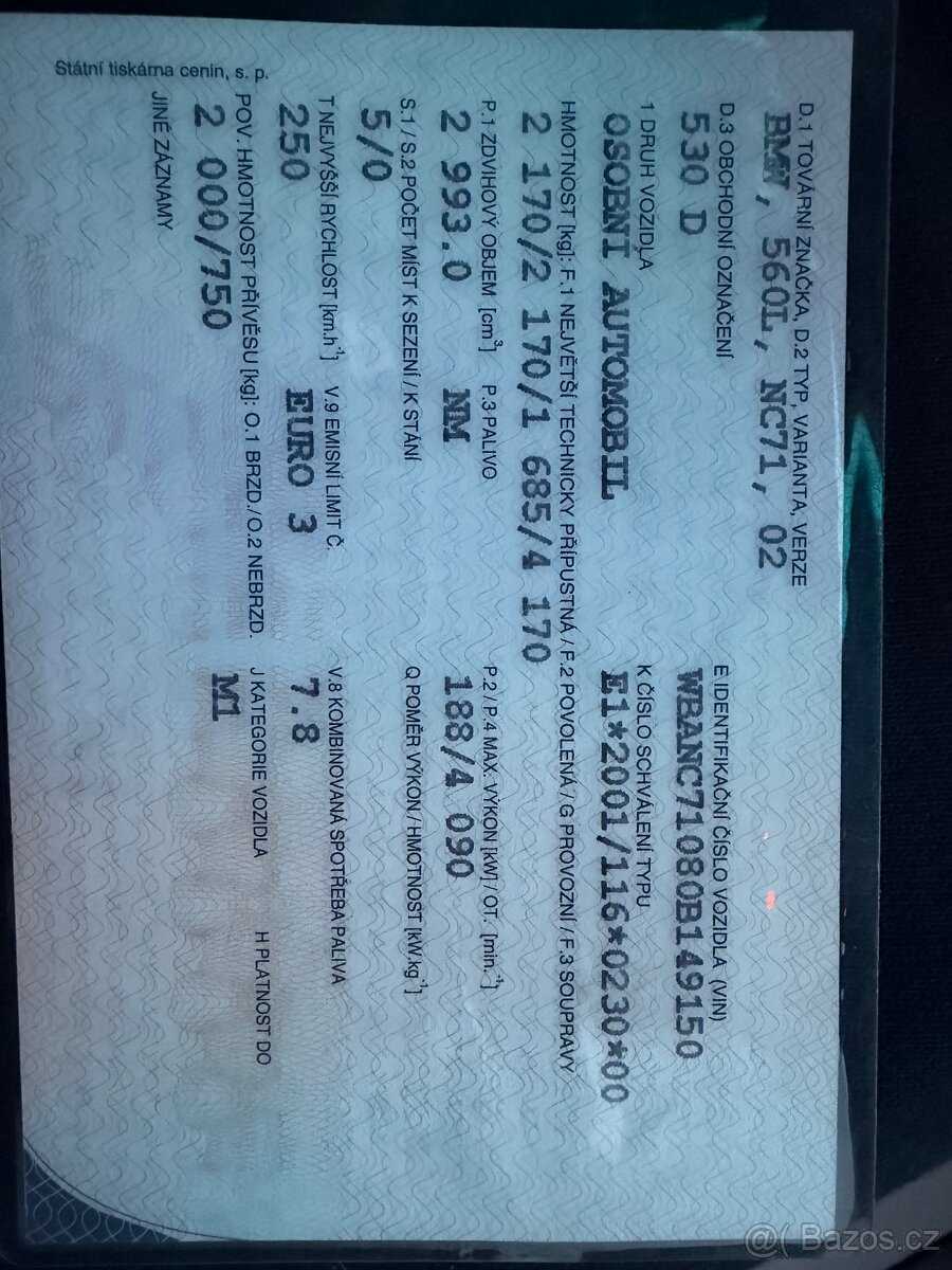 Prodám bmw e60 188kw 2003 - 9