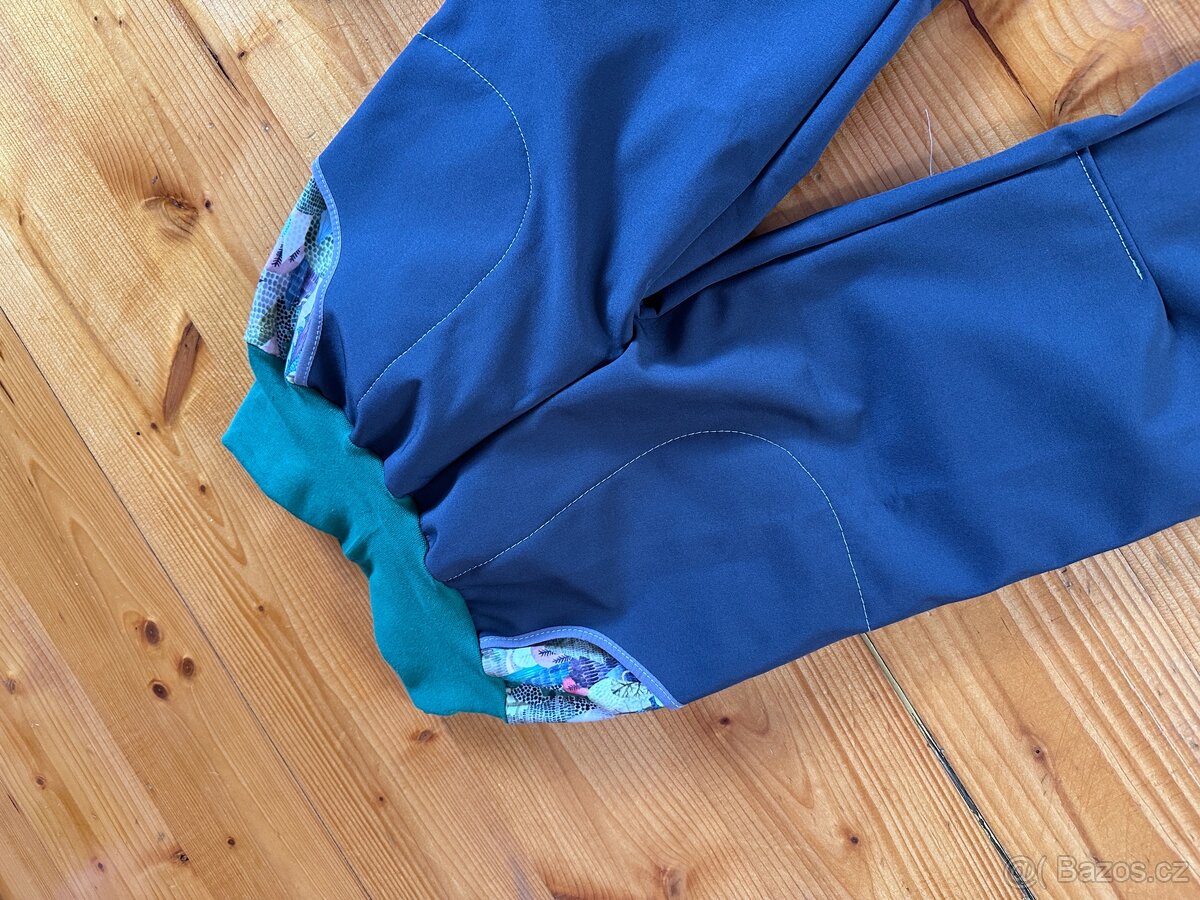 Softshell komplet tmavě šedý- stromy - 9