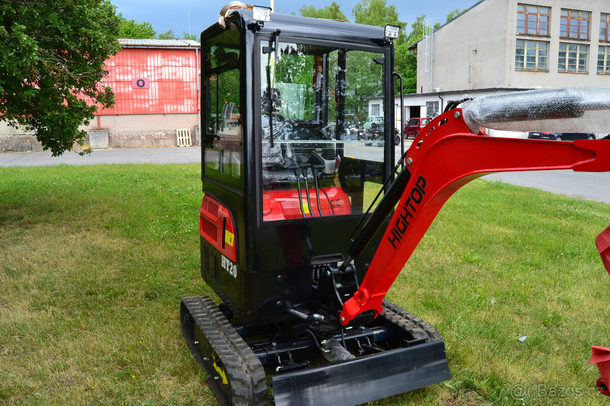 Minibagr Zethos HT2000 (tříválec 26 koní) - 9