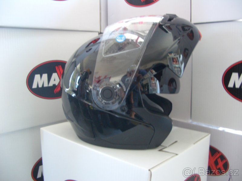 Vyklápěcí přilba Maxx se sluneční clonou - VÝPRODEJ - 9