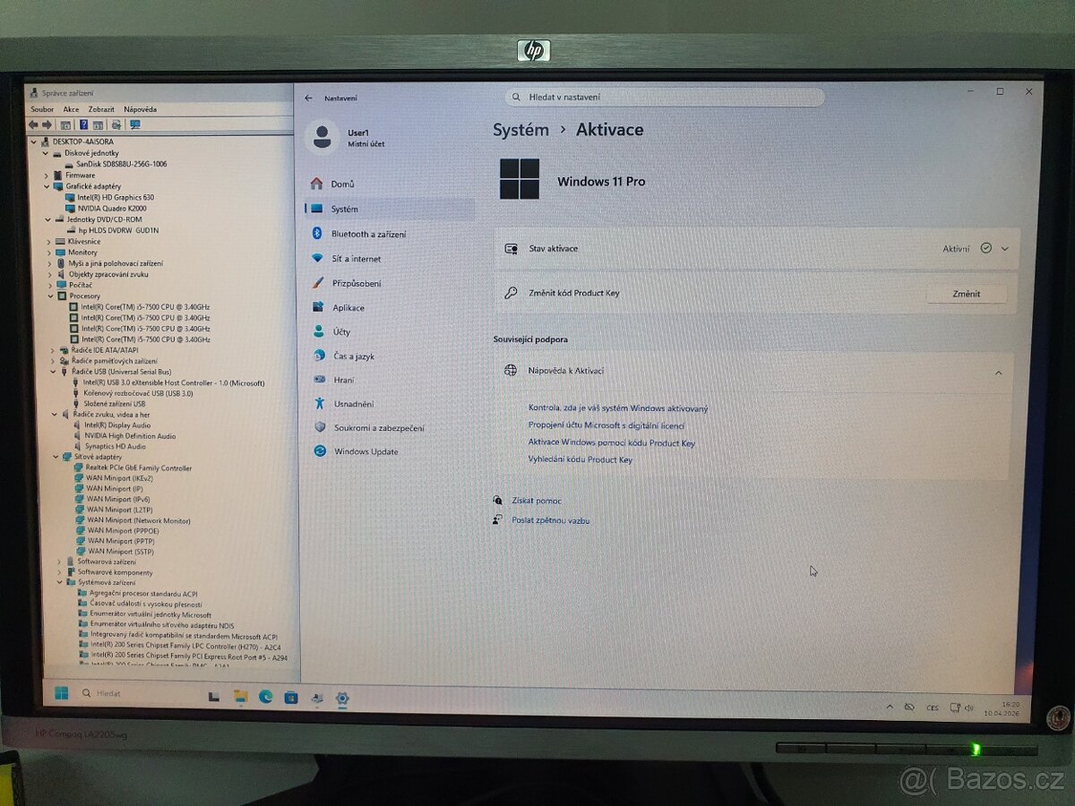 PC i5/16Gb/240Gb/NVIDIA Quadro K2000/Windows 11 Pro - 9