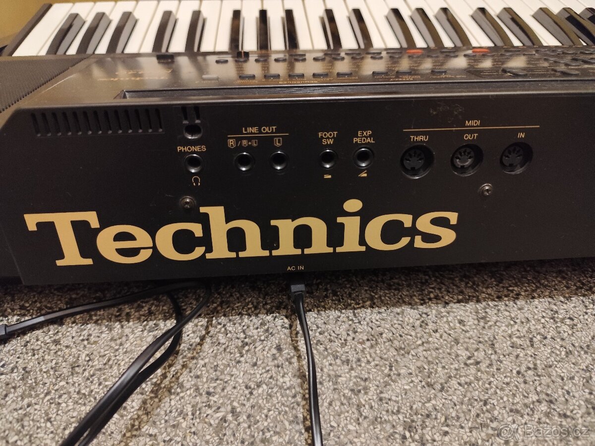 Technics kn440-5 oktáv.keyboard,dnamika,mnoho nástrojů,rytmů - 9