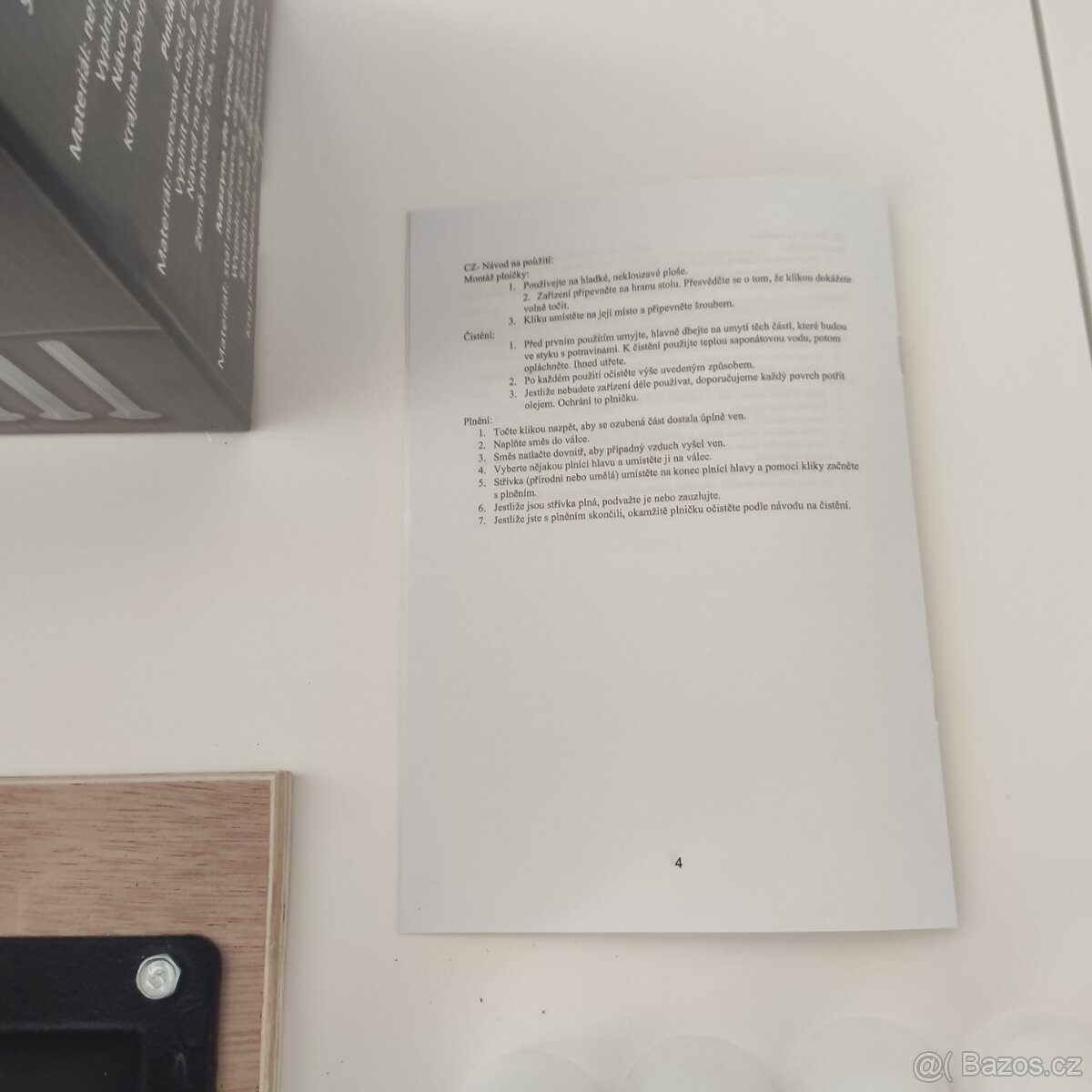 Plnička klobás a jitrnic 4 litry nová - 9