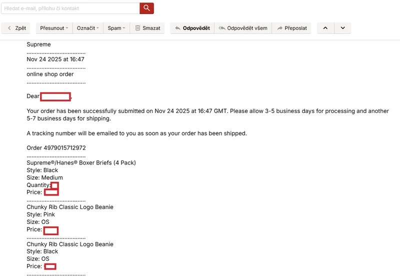 Zateplený kulich Supreme černý - 9