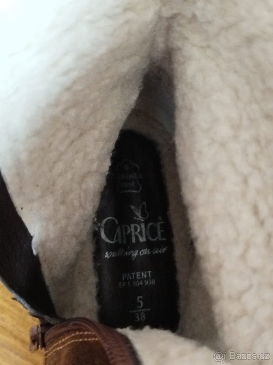 Zimní boty Caprice, velikost 38 - 9