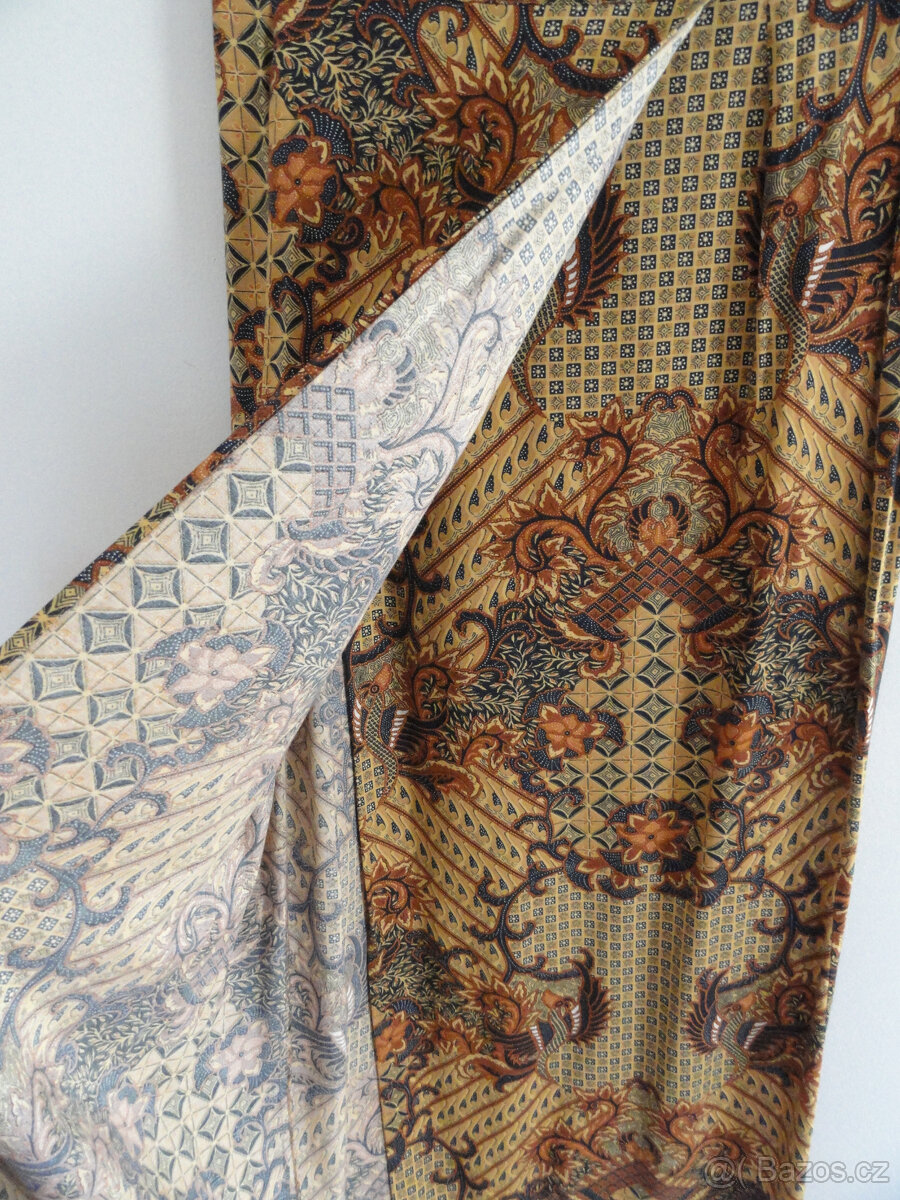 Sukně džínová vel.38, pas cca 74 cm - 9