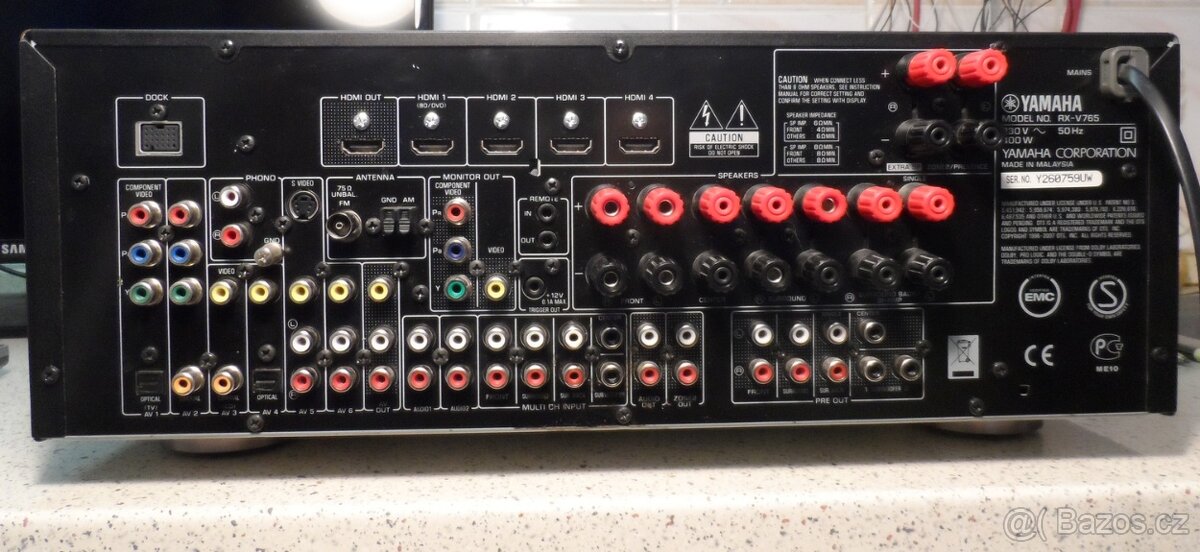 YAMAHA RX-V765 - 9