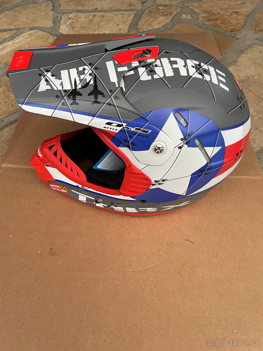 Helma na motocross vel. XL, L, M, S, XS - 9