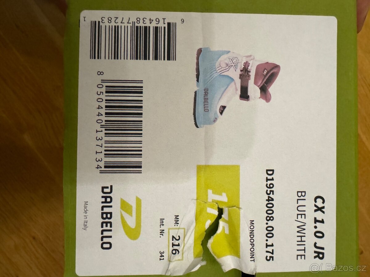 Dětské carvingové lyže Elan Maxx 90 + přeskáče Dallbelo CX - 9