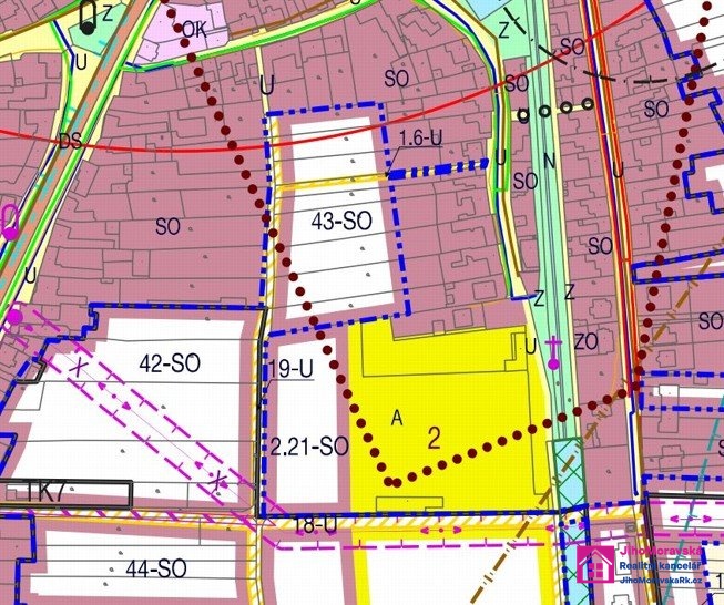 Prodej pozemku, 1000 m2, Dolní Dunajovice, ev.č. 00142 - 9