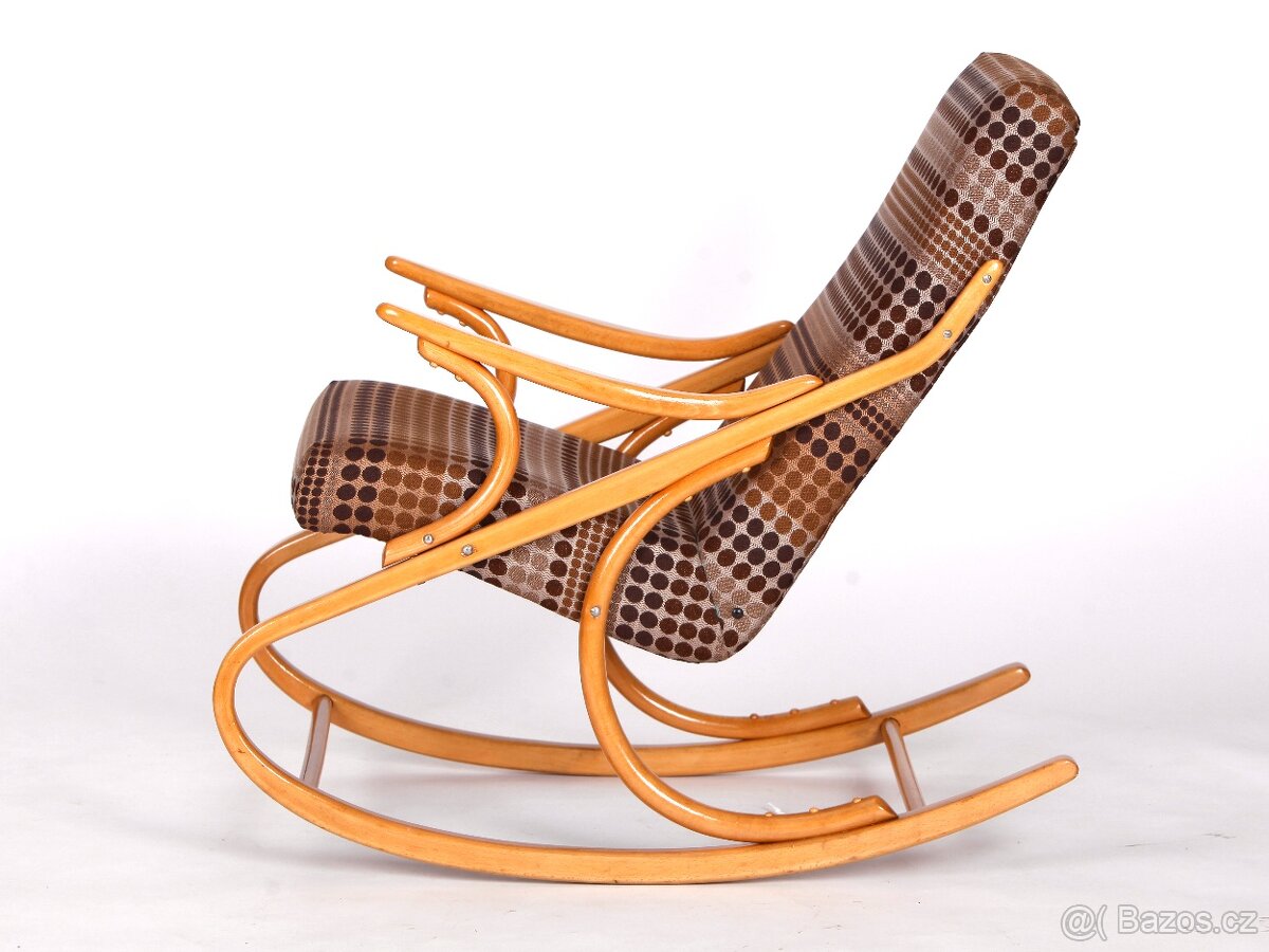Pohodlné české houpací křeslo TON. - 9