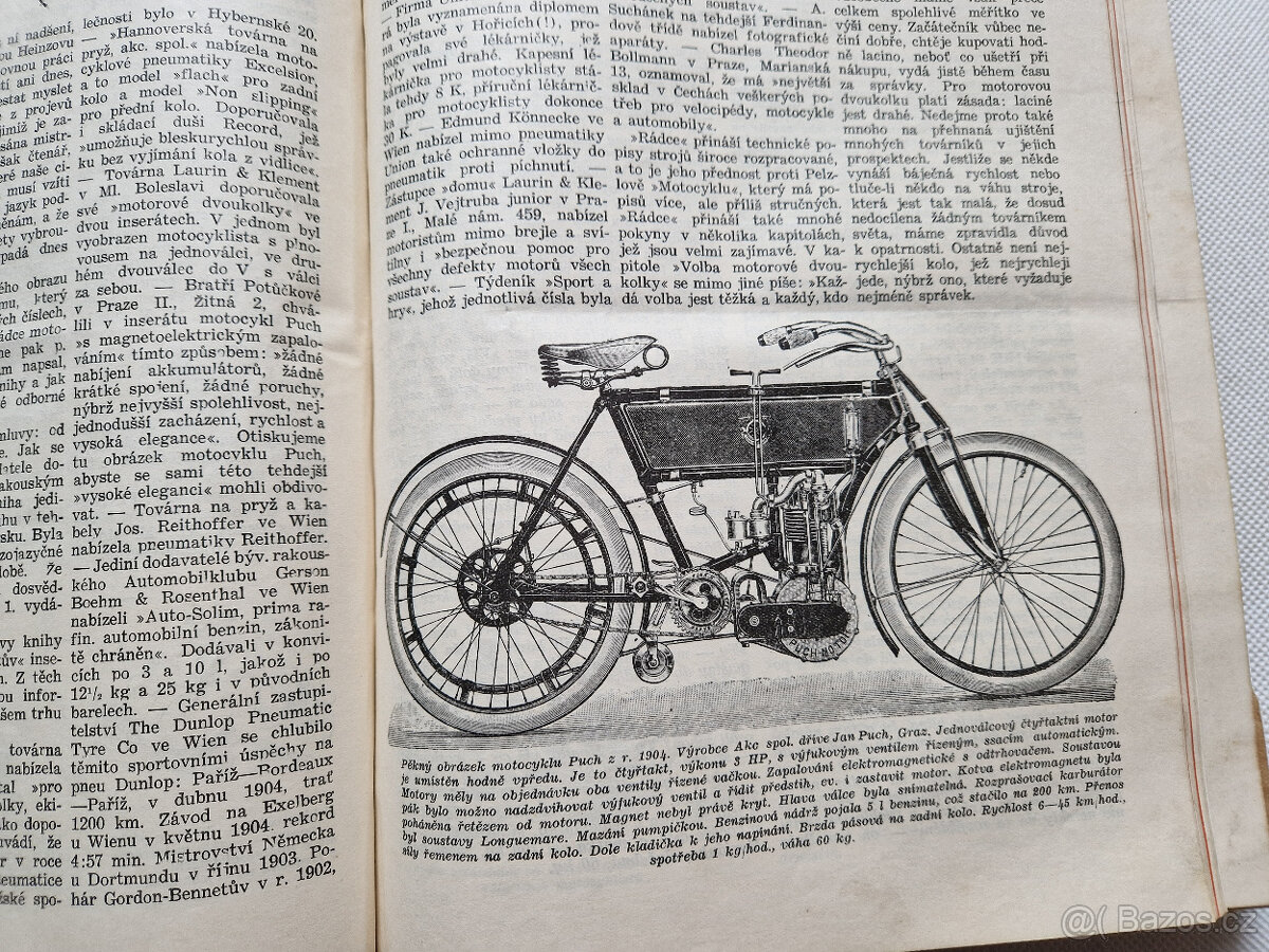 Svázané časopisy Motor Revue 1942-1944 auto motocykl veterán - 9