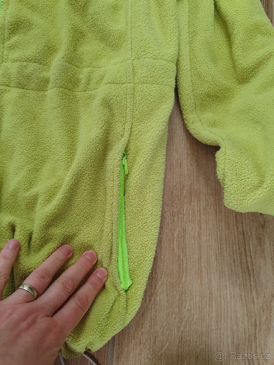 Fleecova nosící mikina s odepínacími rukávy velikost L - 9
