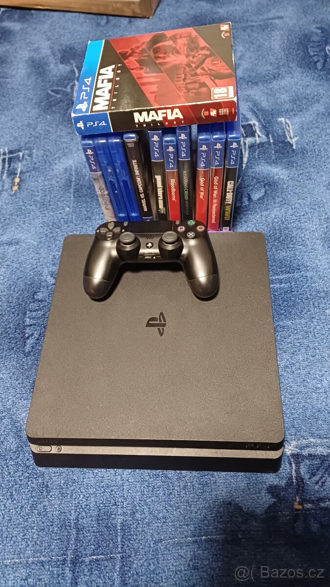 Herni pecka ps 4slim + 8 her - 9