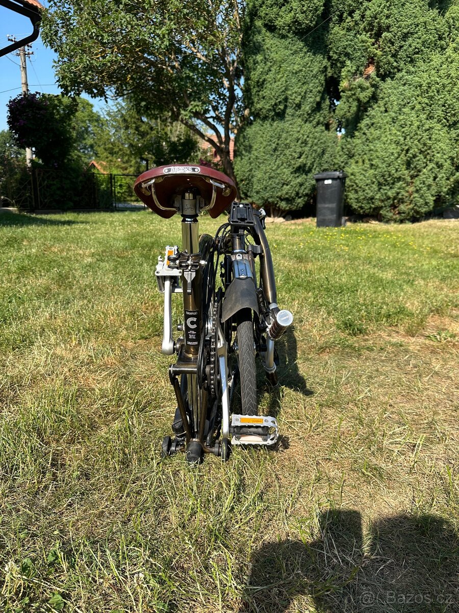 Bromton C-line 6speed + doplňky Brooks - 9