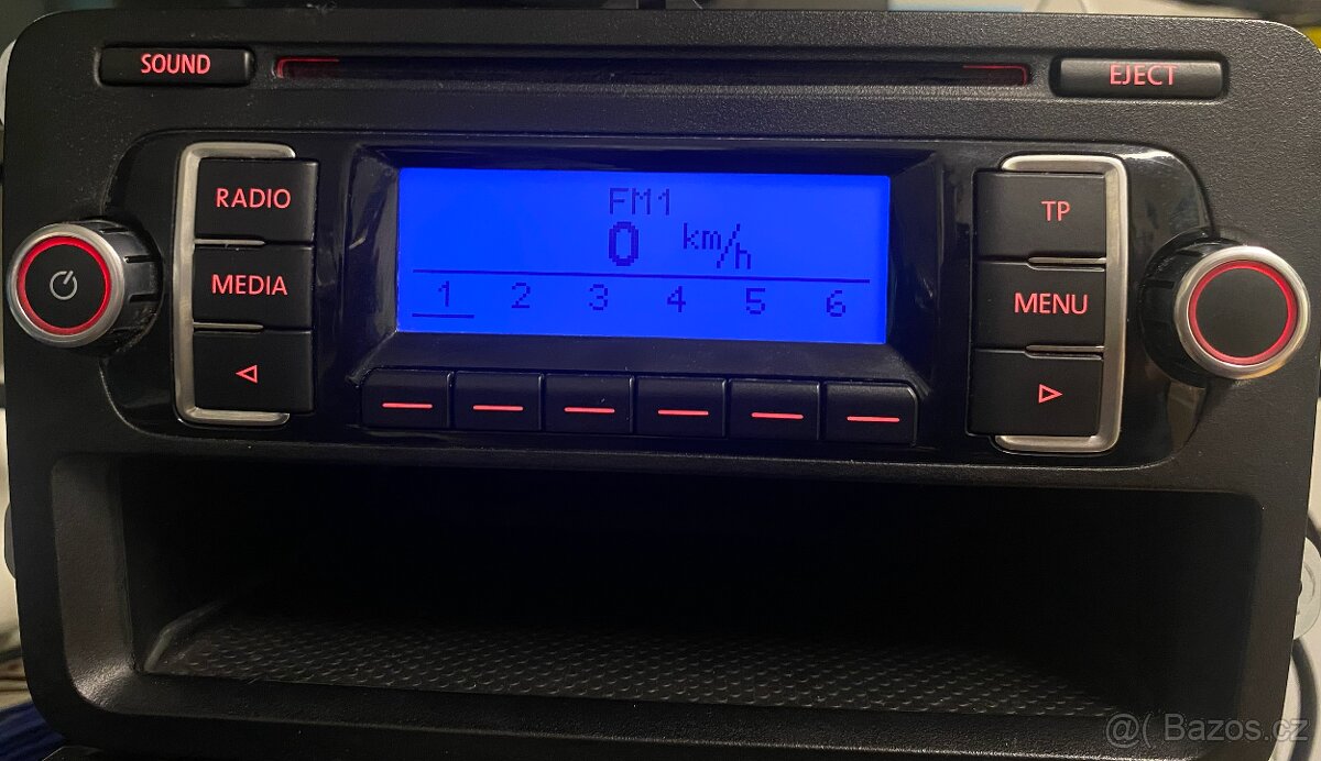 Volkswagen RCD 210 mp3 originál - 9