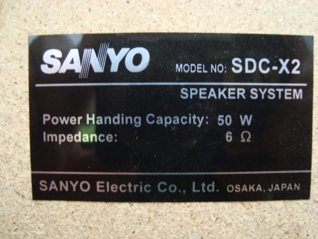 Reproduktory Sanyo - 9