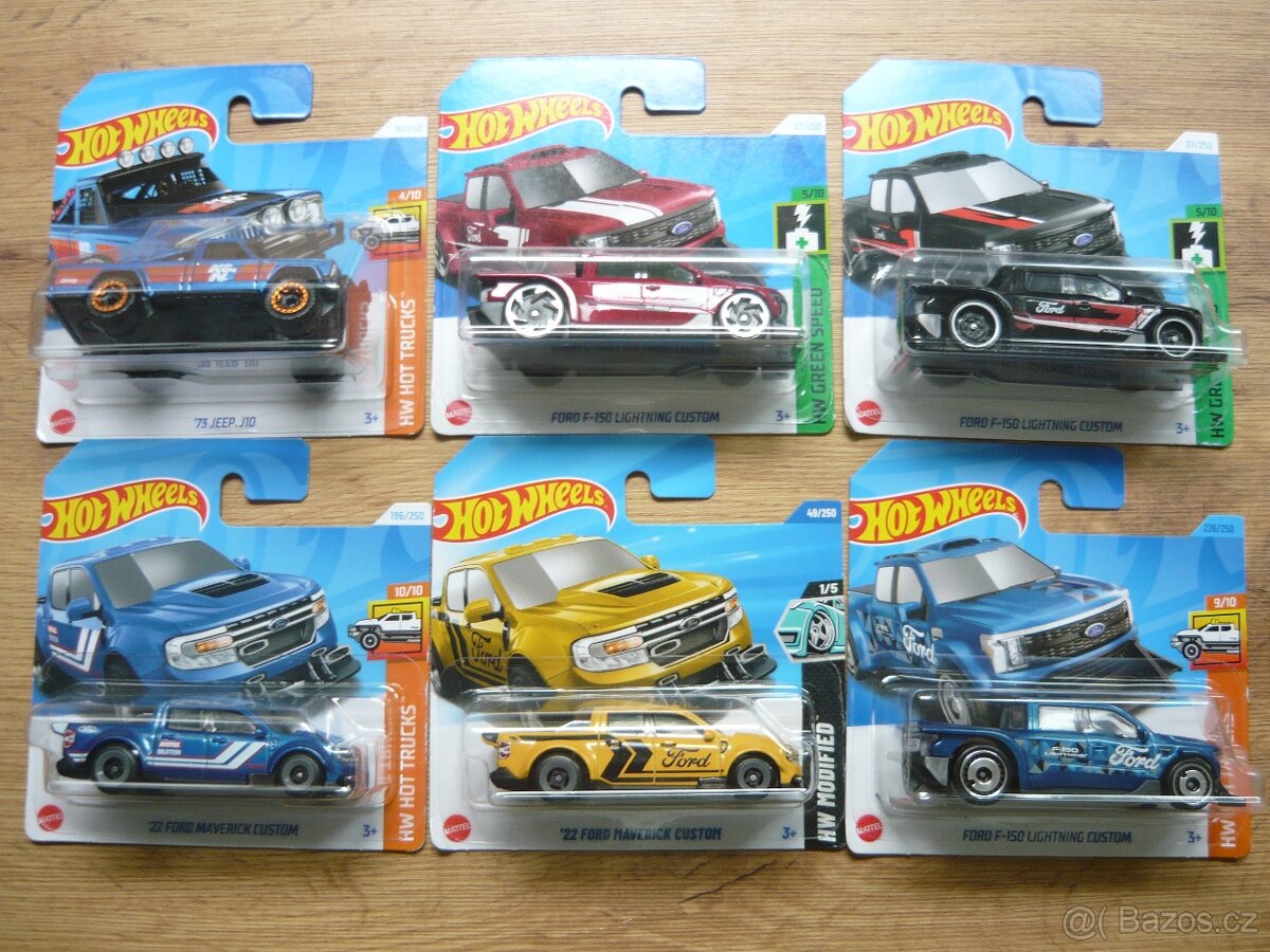 AUTÍČKA HOT WHEELS - 9