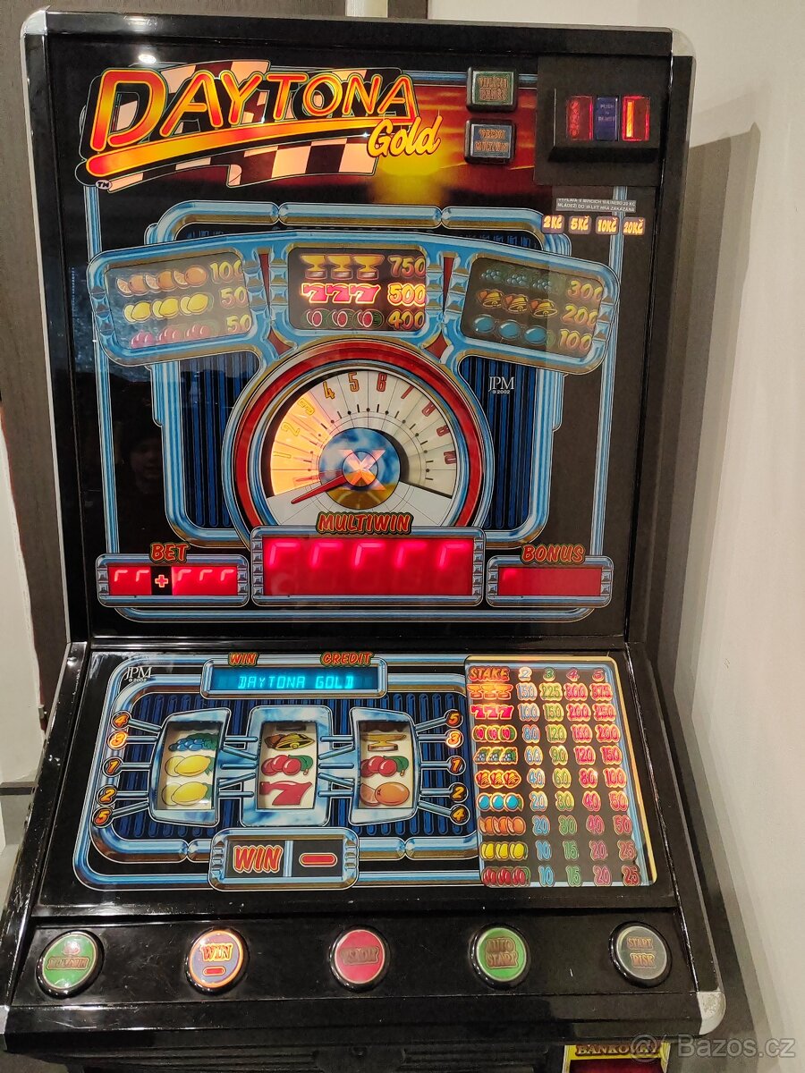 Herní (výherní) automat Daytona Gold + klíče - 9
