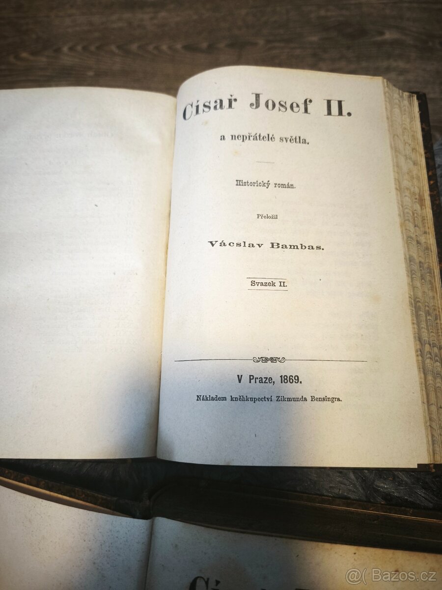 Císař Josef II. 1869 - 9
