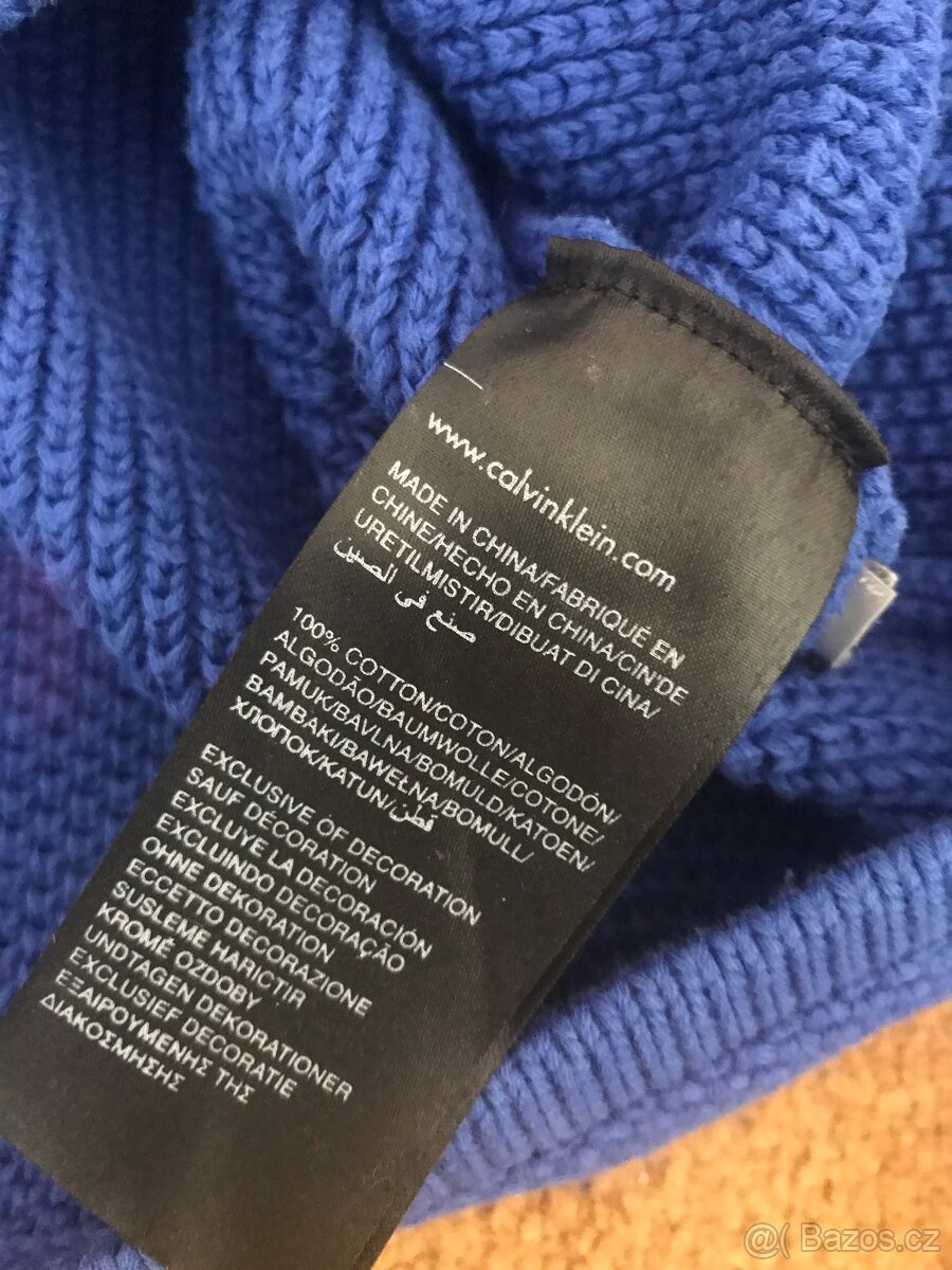Pánský svetr- mikina Calvin Klein - velikost M - 9