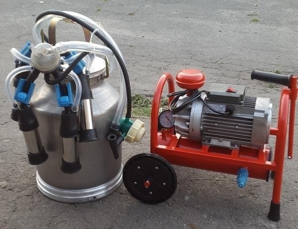 Dojicí zařízení - Dojička pro Krávu / Kozu / Ovce - 9