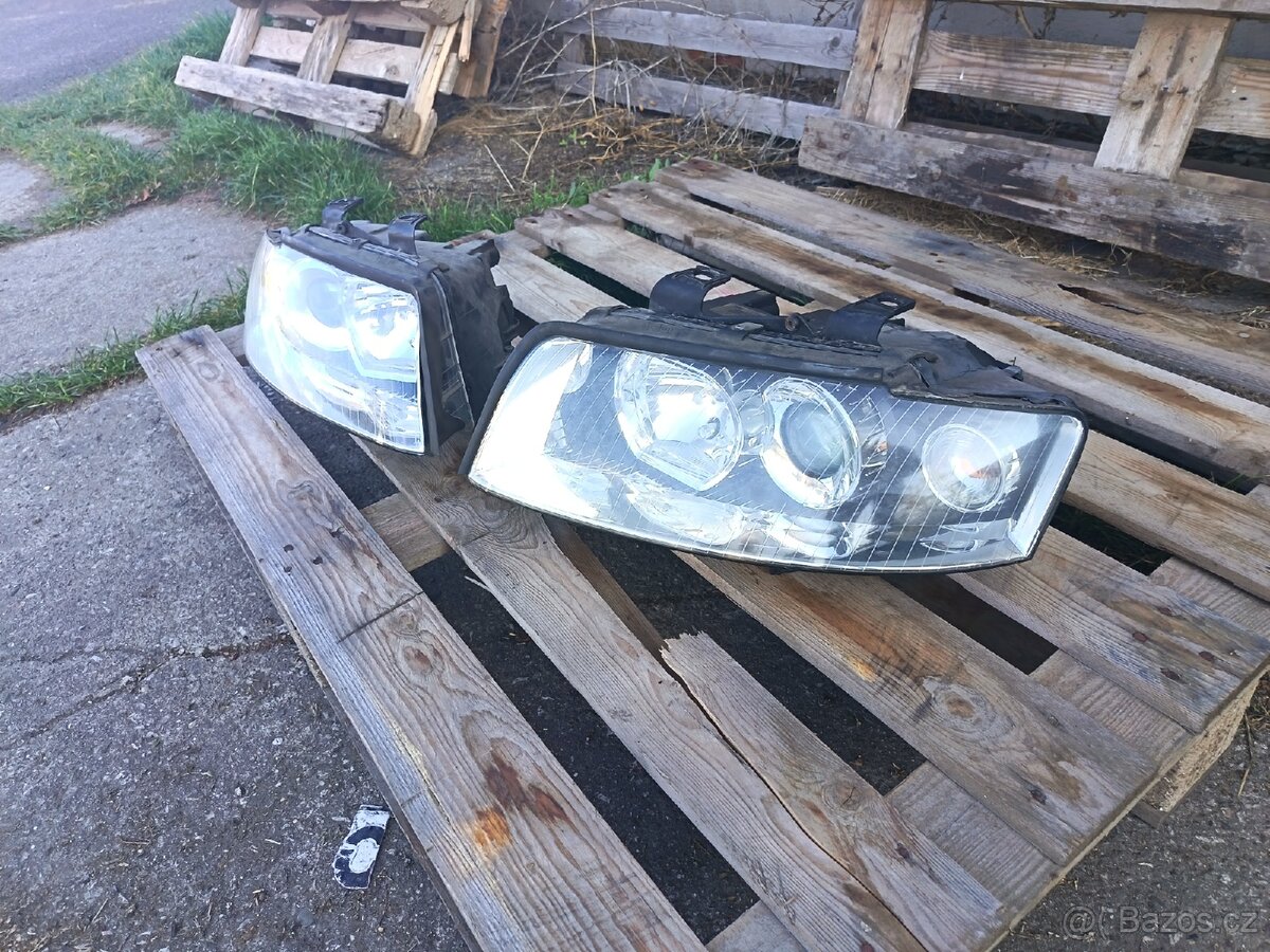 Přední světla Audi A4 B6...H7+H7 - 9