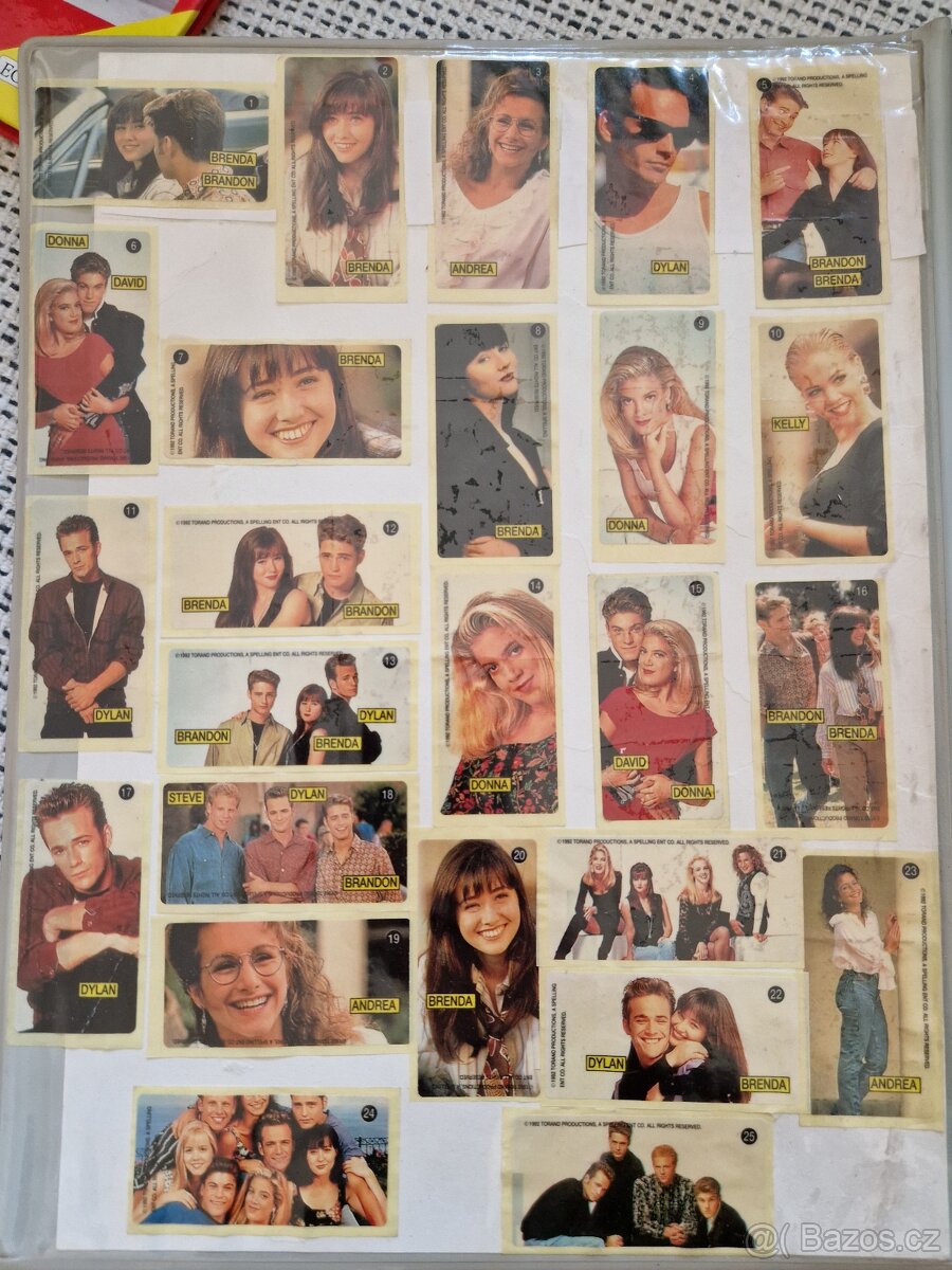Sbirka seriál Beverly Hills 90210 - knihy, parfém, puzzle a - 9
