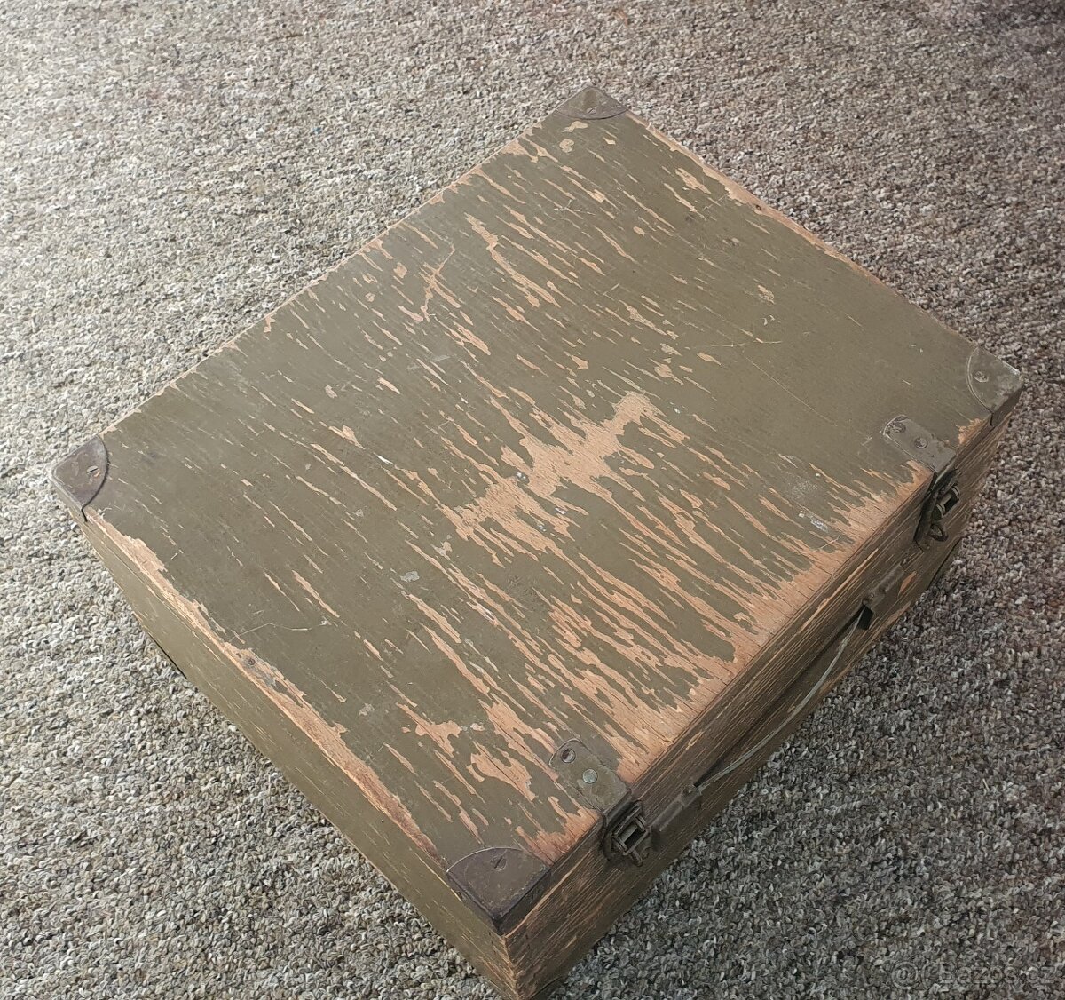 Vojenská dřevěná bedna 2x - 9