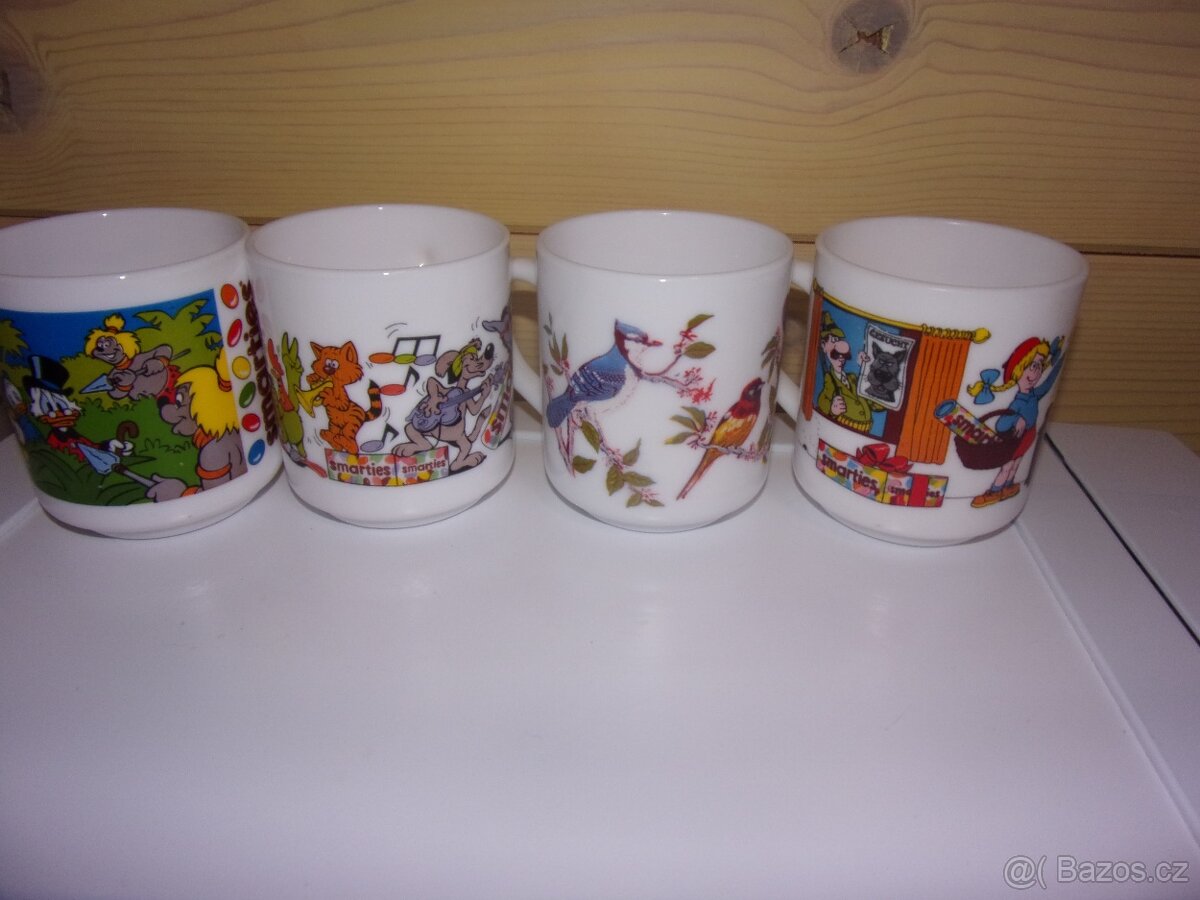 Prodám porcel. talíře,hrnky,skleničky - 9