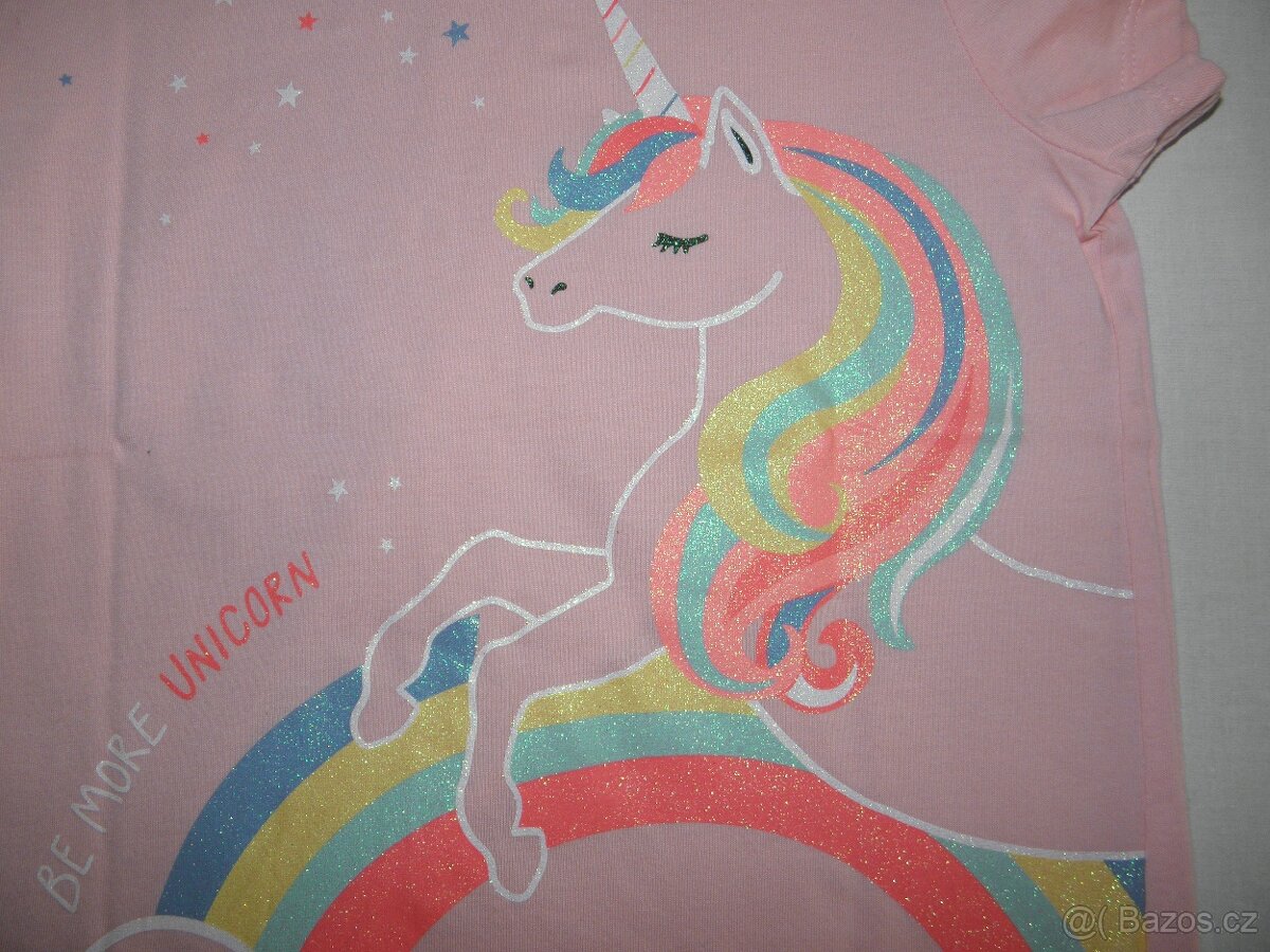 dívčí trička vel.134/140 - různé značky - 9