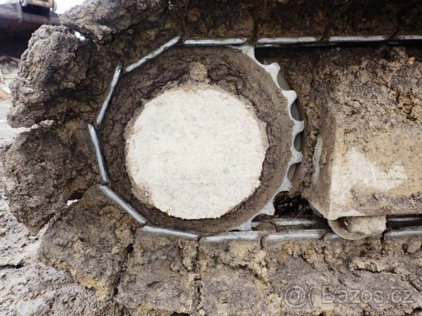 7t mini/midi rypadlo CAT 307 (ocel. pasy zánovní) - 9