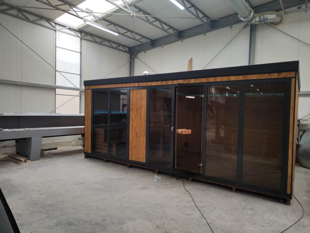 Saunový domek s odpočívárnou - 9