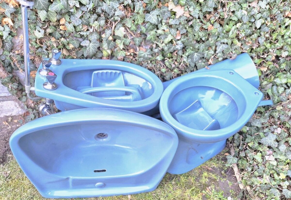 Sanitární keramika - retro set - 9