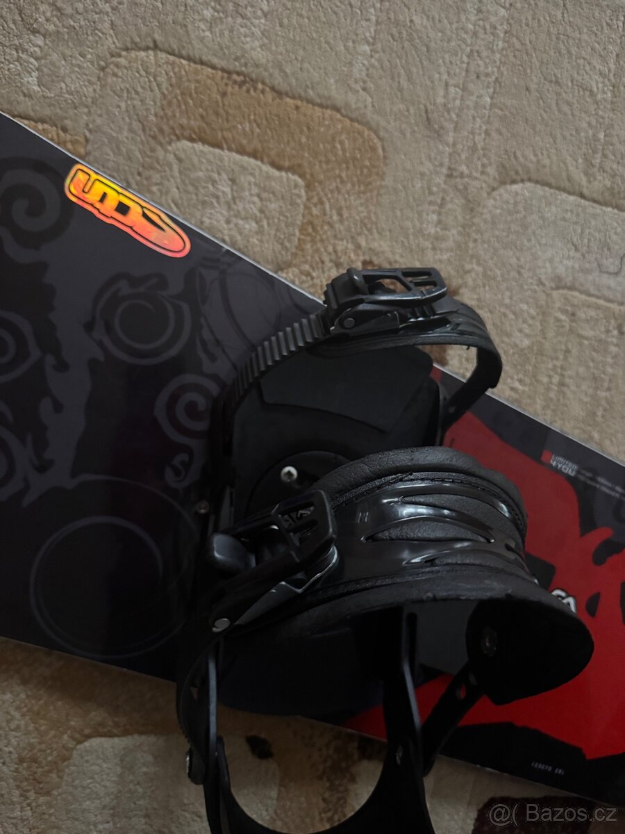 Snowboard 160cm komplet set, boty 43 - 9