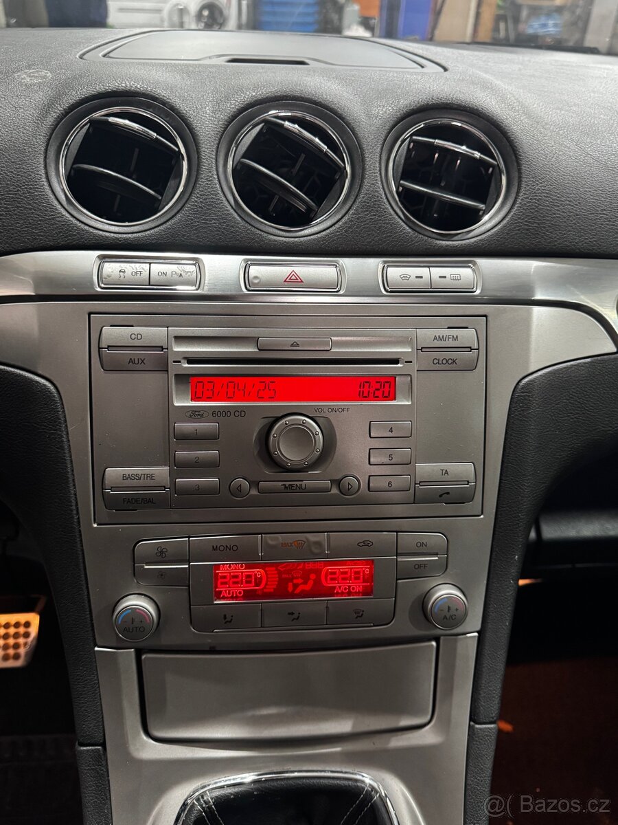 Ford S-max 2,0 tdci 103kw rv 2006 nova Stk - 9