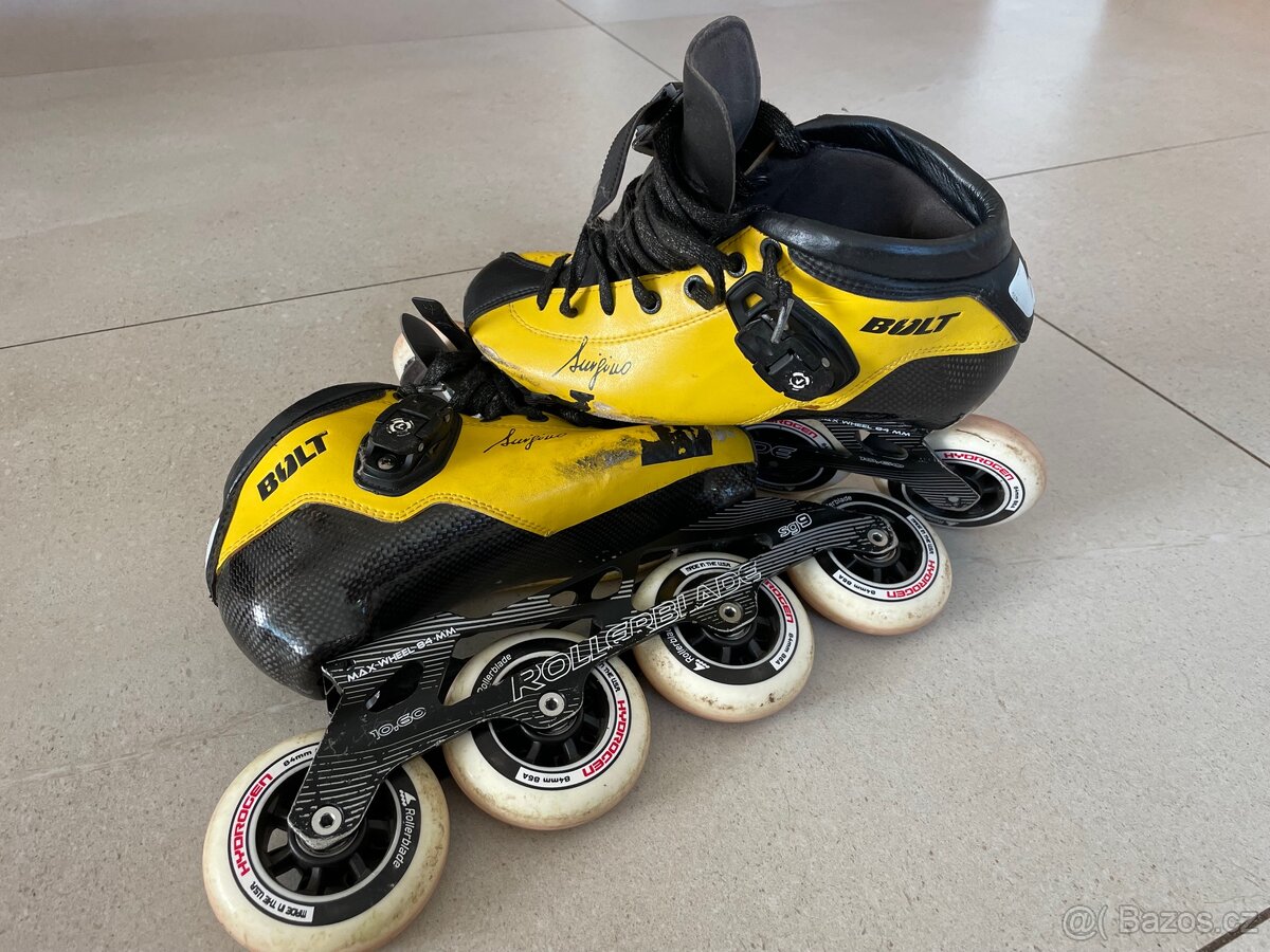 Inline speed brusle Luigino vel. 38 - 9