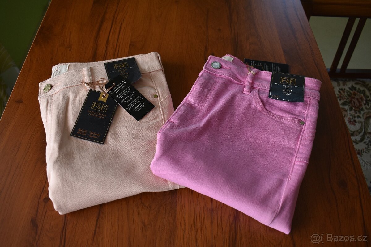 Dámské strečové džiny vel. 38R - 9