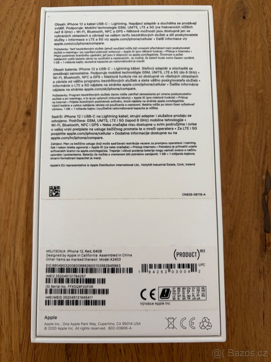 IPhone 12 red edition 64 GB - 9