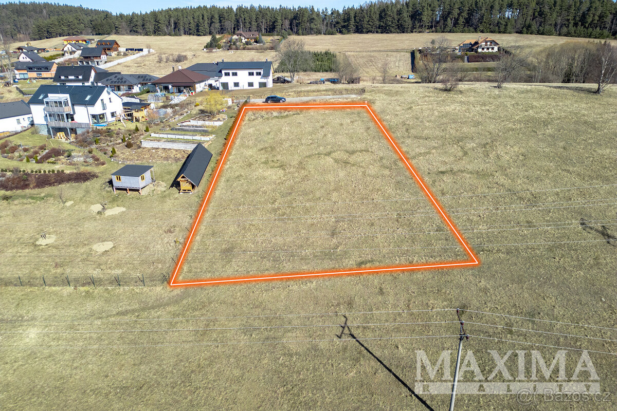 Pozemek o ploše 1287 m2 - Vimperk, - 9