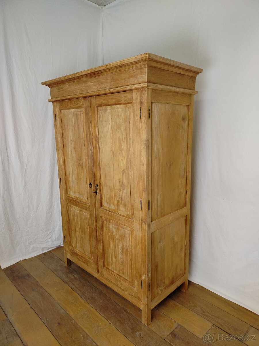 Velká skříň - TEAK - pracovní skříň - 9