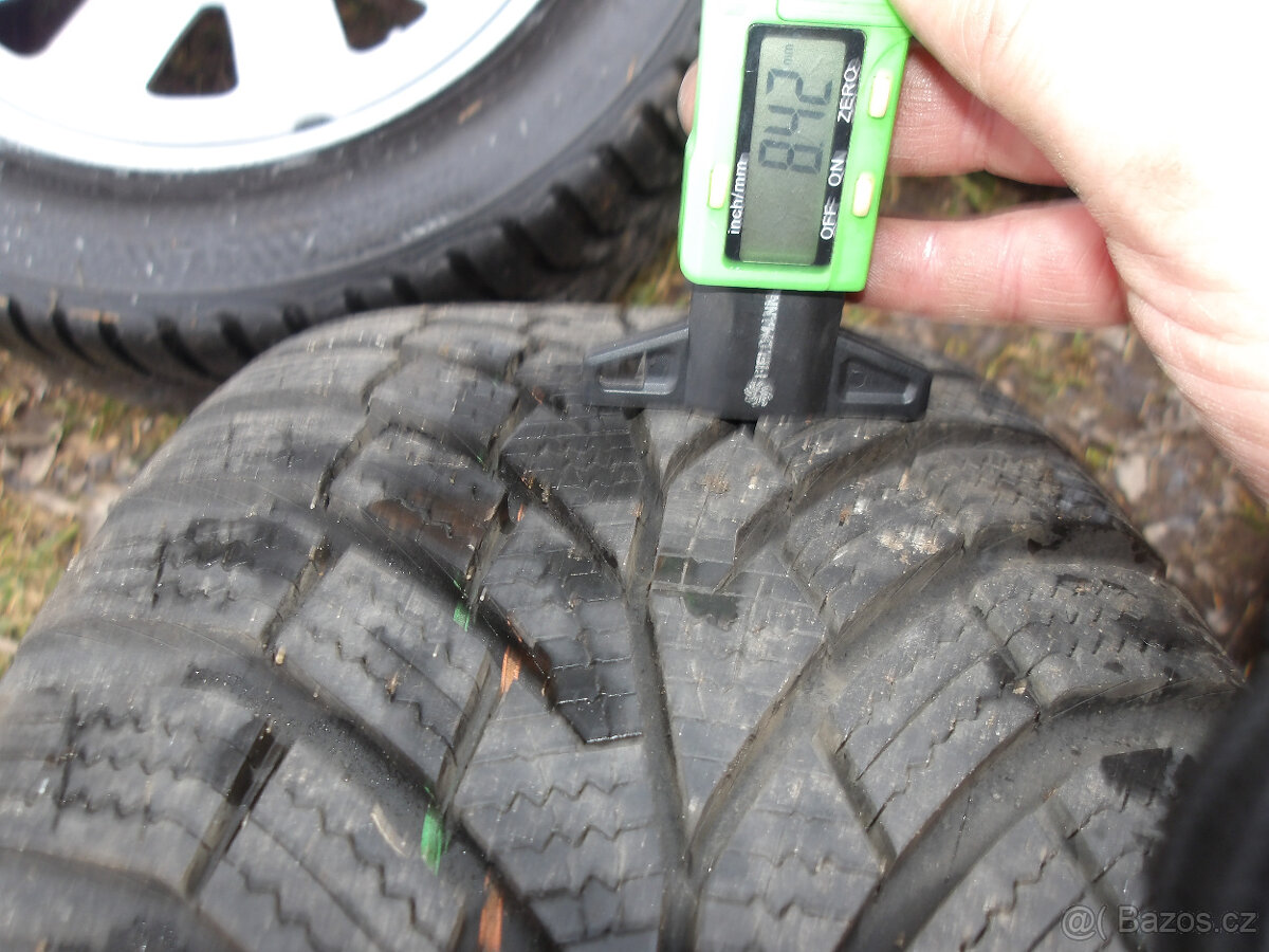 4x disk (5x112) zimní pneu continental 205/55 r16 - 9