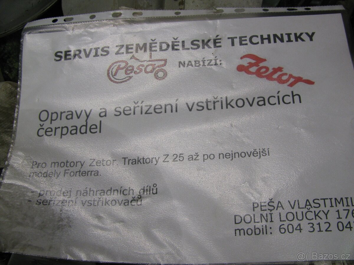 Vstřikovací čerpadlo - 9
