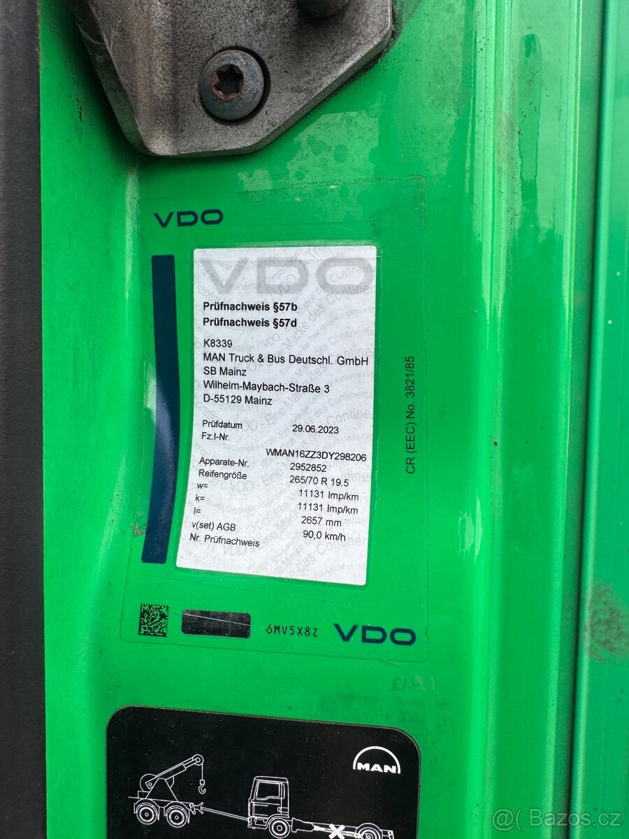 MAN TGM 12.250, mražák, čelo - 9