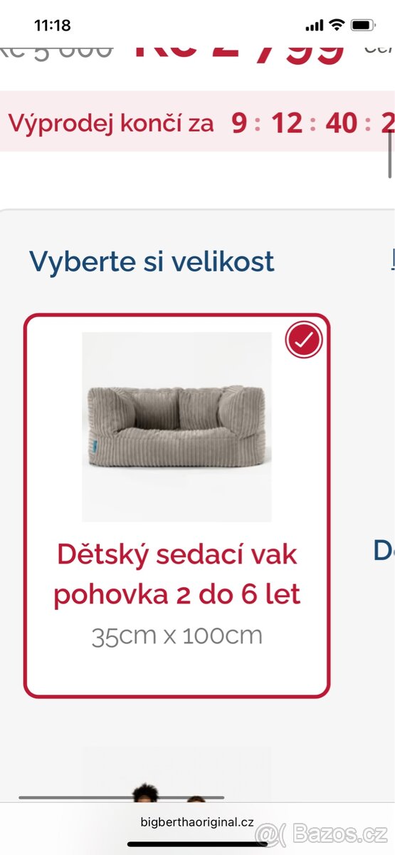 Dětský sedací vak pohovka - 9