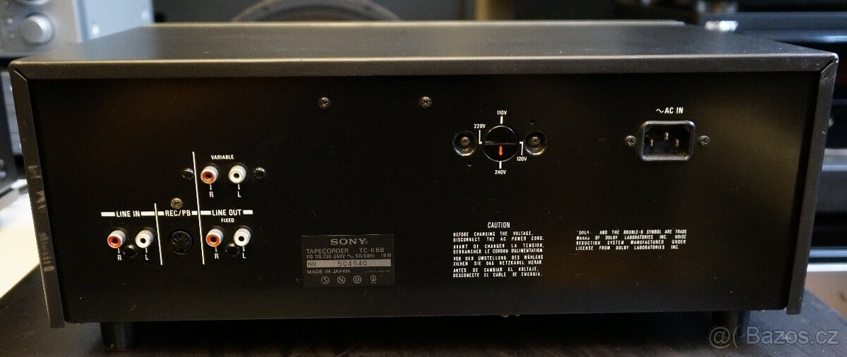 SONY TC-K 6B - 9