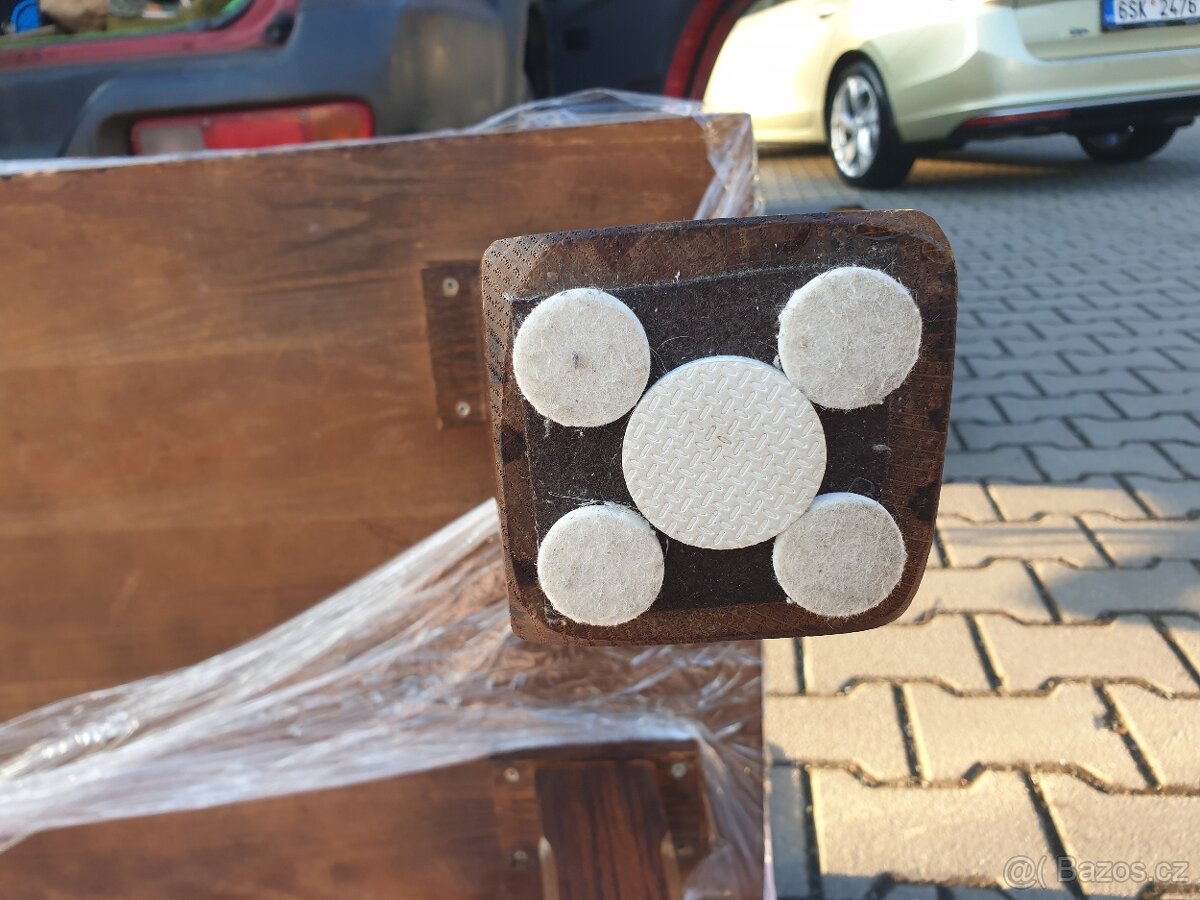 Dubový stolek Holandsko - 9