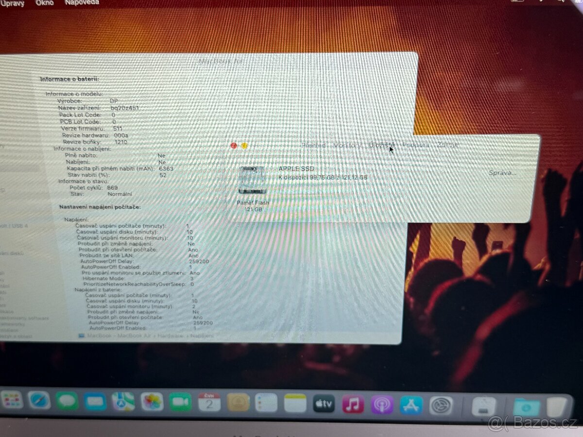 MacBook Air 13'' 2015 / i5 / 8GB / 128GB SSD - DPH - 9